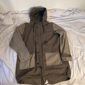 Vans Light Long Coat Military/Sand Green
